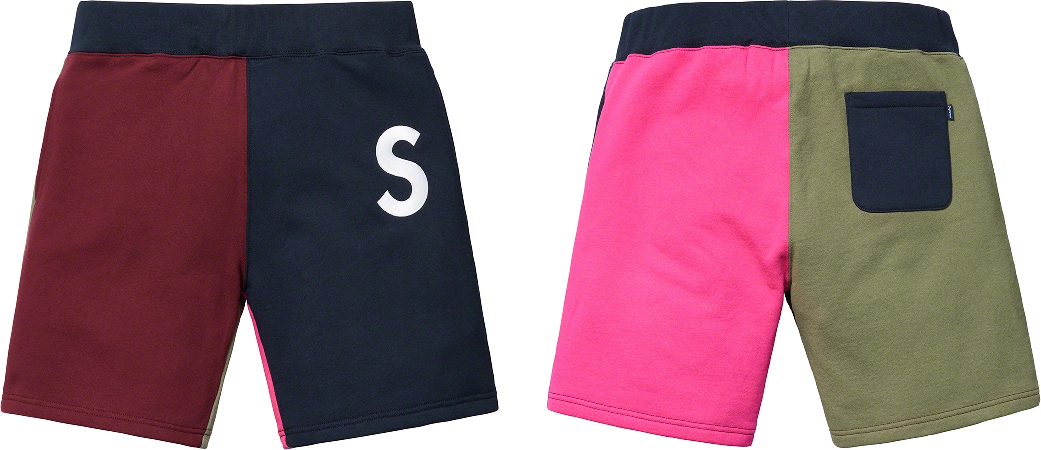 S Logo Colorblocked Sweatshort view 3